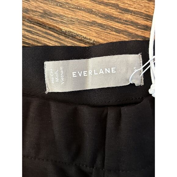 Everlane Womens Small The Dream Pant Black Pull On Elastic Waist Pockets NWT - Picture 6 of 9